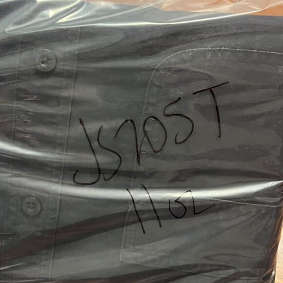 VISITOR MENS BUTTON DOWN XXL LINEN COTTON BLEND SHIRT - Picture 7 of 11